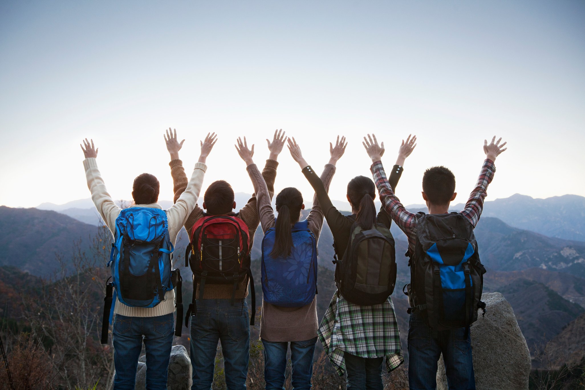 Friends Hiking